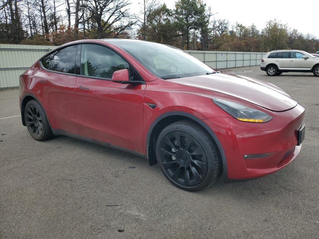 7SAYGAEEXRF018760 - 2024 TESLA MODEL Y RED photo 4