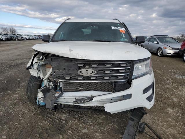 1FM5K7B82HGD76080 - 2017 FORD EXPLORER WHITE photo 5