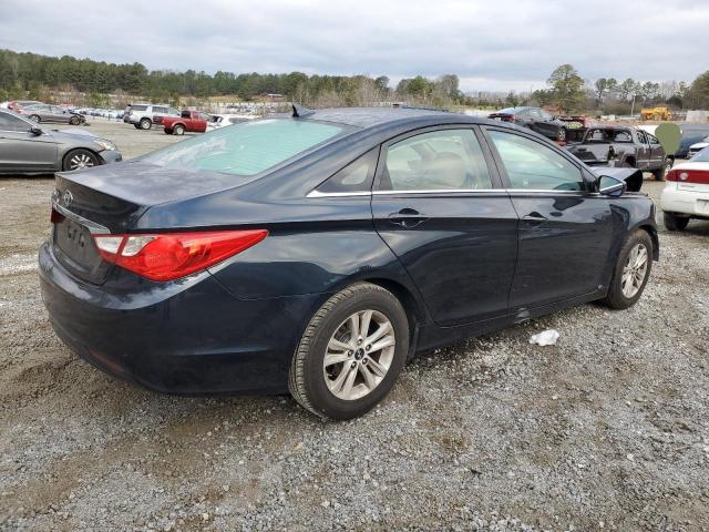 5NPEB4AC8BH013794 - 2011 HYUNDAI SONATA GLS BLUE photo 3