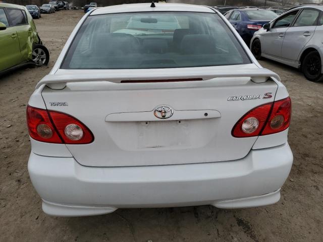 2T1BR32E67C827753 - 2007 TOYOTA COROLLA CE WHITE photo 6