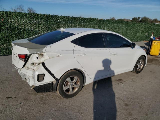 5NPDH4AE8FH616505 - 2015 HYUNDAI ELANTRA SE WHITE photo 3