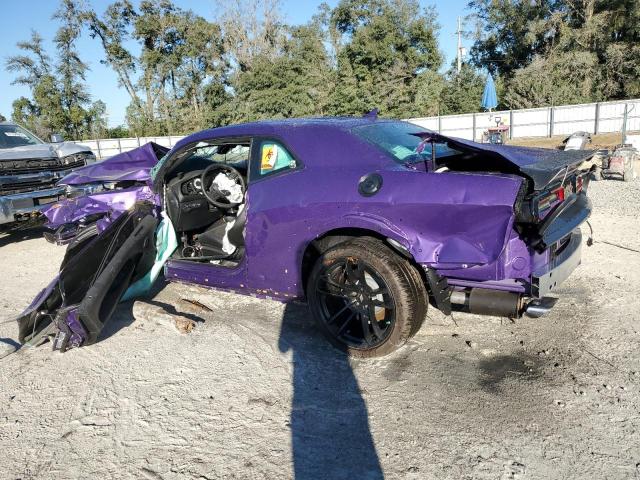 2C3CDZFJ3PH578268 - 2023 DODGE CHALLENGER R/T SCAT PACK PURPLE photo 2