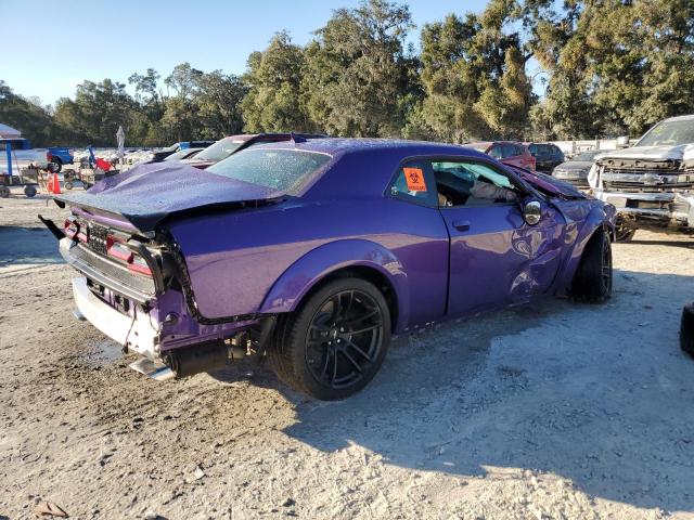 2C3CDZFJ3PH578268 - 2023 DODGE CHALLENGER R/T SCAT PACK PURPLE photo 3