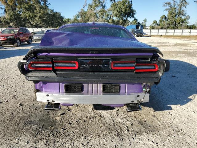 2C3CDZFJ3PH578268 - 2023 DODGE CHALLENGER R/T SCAT PACK PURPLE photo 6
