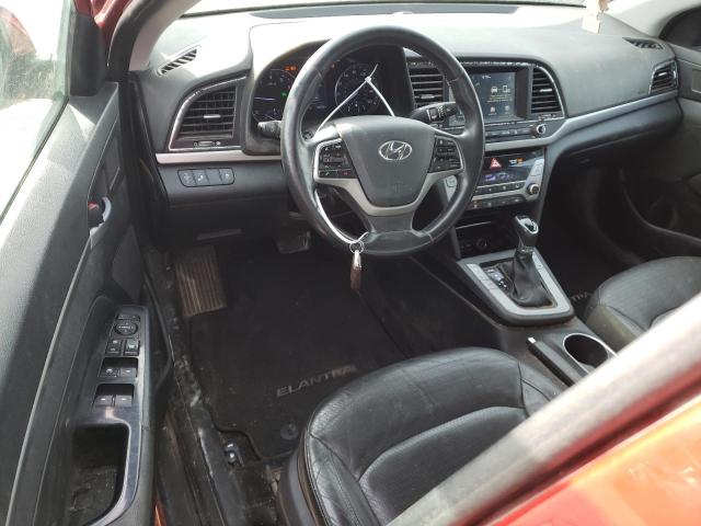 5NPD84LF9HH087221 - 2017 HYUNDAI ELANTRA SE RED photo 8