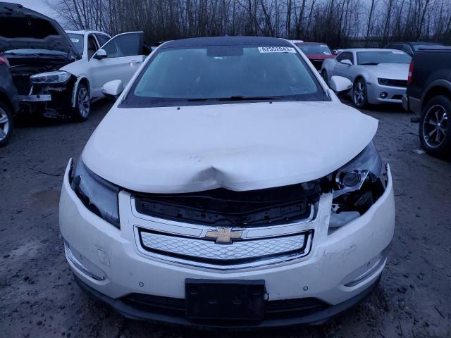 1G1RD6E40BU100260 - 2011 CHEVROLET VOLT WHITE photo 5