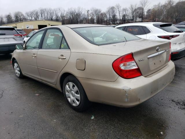 4T1BE32K43U776506 - 2003 TOYOTA CAMRY LE BEIGE photo 2