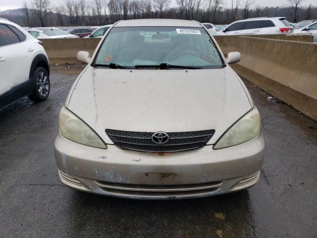 4T1BE32K43U776506 - 2003 TOYOTA CAMRY LE BEIGE photo 5