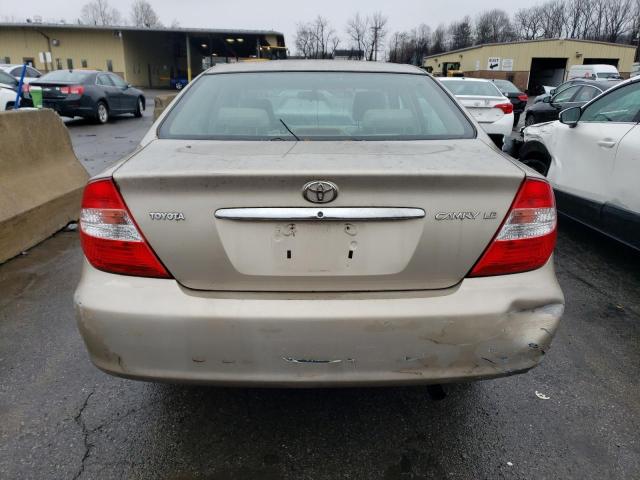 4T1BE32K43U776506 - 2003 TOYOTA CAMRY LE BEIGE photo 6