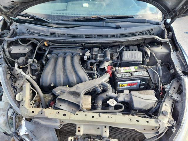 3N1BC1CP6AL466800 - 2010 NISSAN VERSA S BLACK photo 11