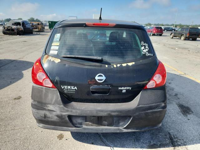 3N1BC1CP6AL466800 - 2010 NISSAN VERSA S BLACK photo 6