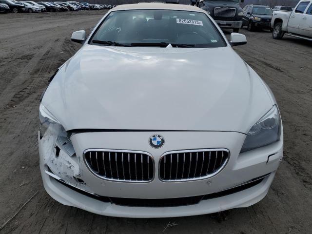 WBALW7C51FD595967 - 2015 BMW 640 I WHITE photo 5