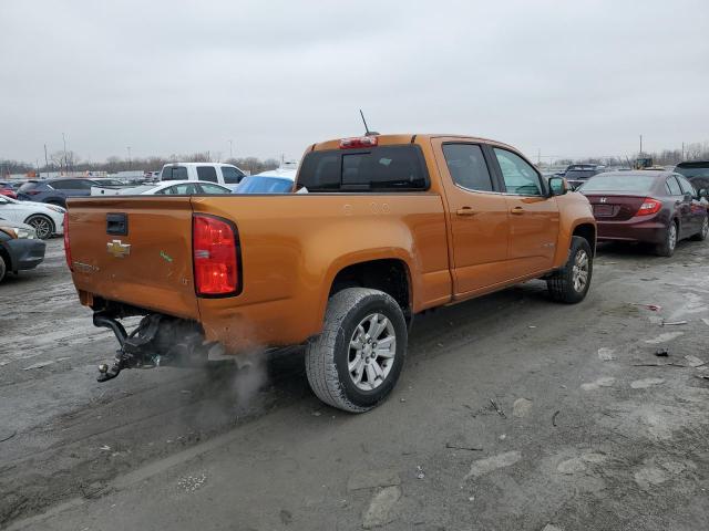 1GCGSCEN0H1306121 - 2017 CHEVROLET COLORADO LT ORANGE photo 3