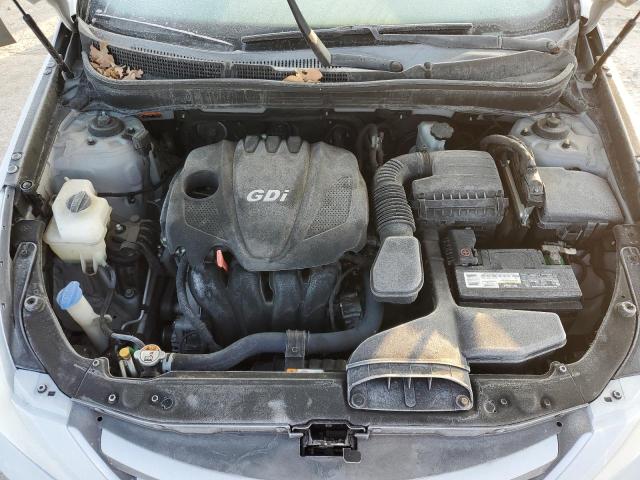 5NPEB4AC6EH856137 - 2014 HYUNDAI SONATA GLS SILVER photo 11