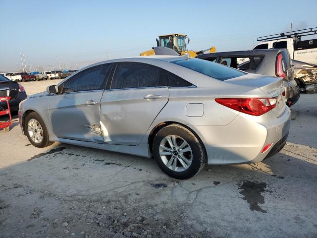 5NPEB4AC6EH856137 - 2014 HYUNDAI SONATA GLS SILVER photo 2