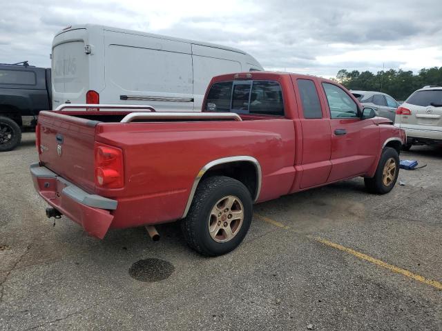 1D7HE42K57S187489 - 2007 DODGE DAKOTA SLT RED photo 3