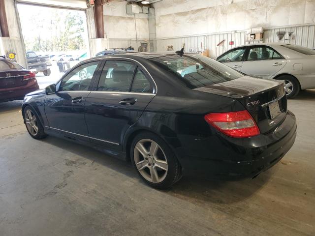 WDDGF8BB6BF656834 - 2011 MERCEDES-BENZ C 300 4MATIC BLACK photo 2