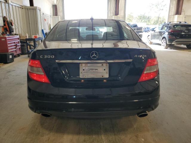 WDDGF8BB6BF656834 - 2011 MERCEDES-BENZ C 300 4MATIC BLACK photo 6