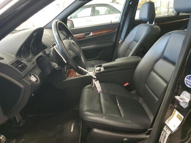 WDDGF8BB6BF656834 - 2011 MERCEDES-BENZ C 300 4MATIC BLACK photo 7