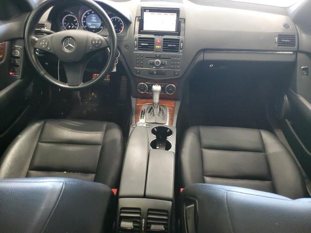 WDDGF8BB6BF656834 - 2011 MERCEDES-BENZ C 300 4MATIC BLACK photo 8