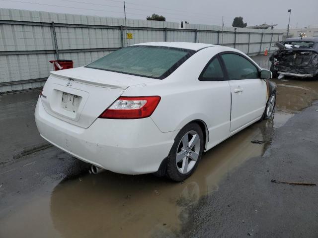 2HGFG12868H549452 - 2008 HONDA CIVIC EX WHITE photo 3