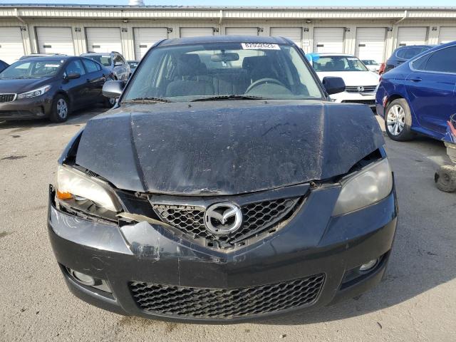 JM1BK32F481130746 - 2008 MAZDA 3 I BLACK photo 5