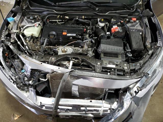 19XFC2F5XJE018398 - 2018 HONDA CIVIC LX GRAY photo 11