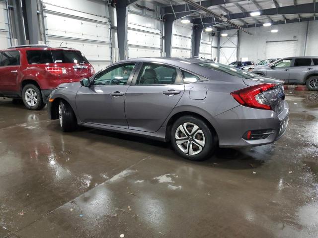 19XFC2F5XJE018398 - 2018 HONDA CIVIC LX GRAY photo 2