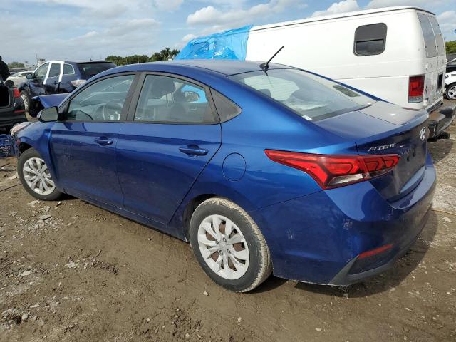 3KPC24A39KE067908 - 2019 HYUNDAI ACCENT SE BLUE photo 2