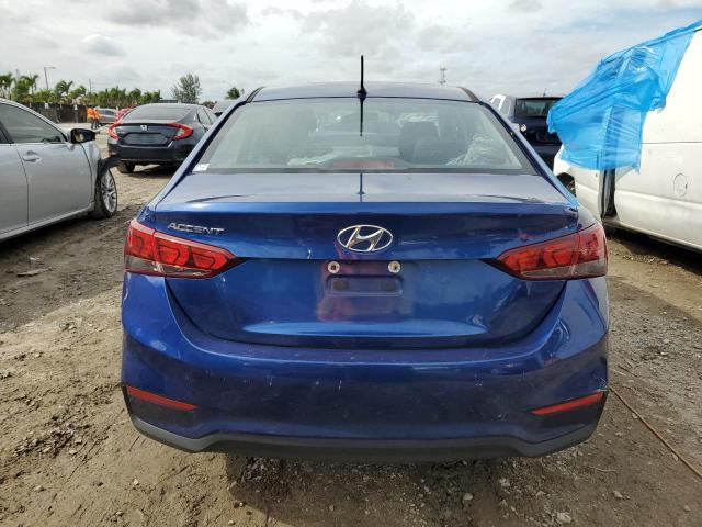 3KPC24A39KE067908 - 2019 HYUNDAI ACCENT SE BLUE photo 6