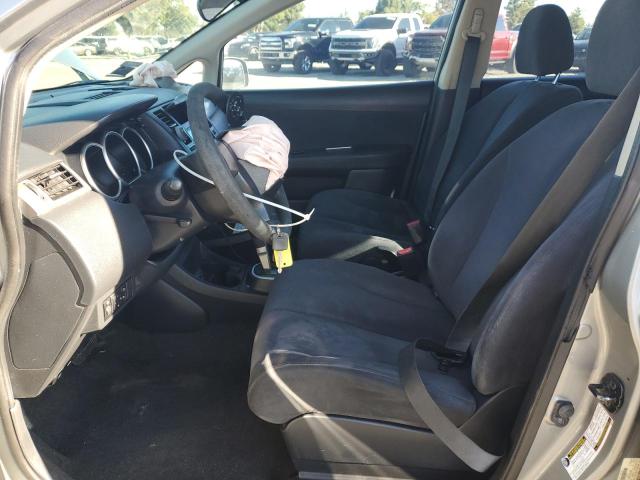 3N1BC13E48L461829 - 2008 NISSAN VERSA S SILVER photo 7