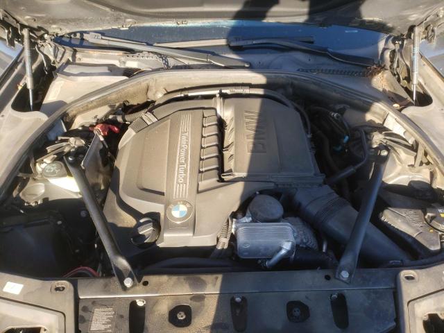 WBA5B1C53ED484014 - 2014 BMW 535 I GRAY photo 11