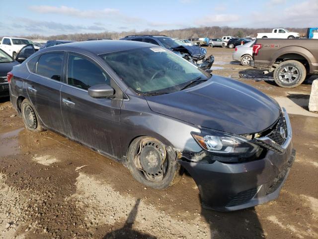 3N1AB7AP5HL713190 - 2017 NISSAN SENTRA S GRAY photo 4