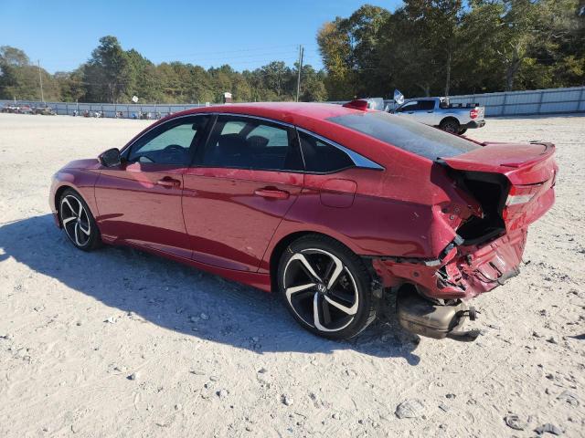 1HGCV1F32JA191133 - 2018 HONDA ACCORD SPORT Красный фото 2