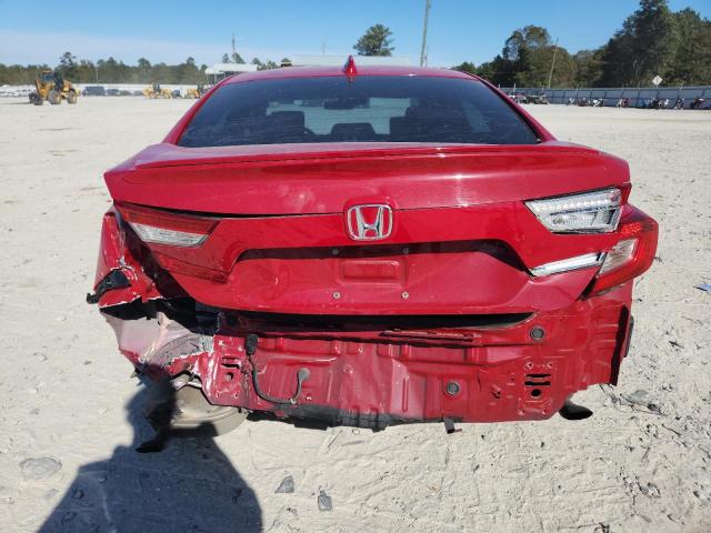 1HGCV1F32JA191133 - 2018 HONDA ACCORD SPORT Красный фото 6