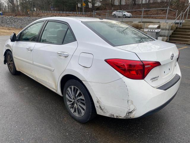 2T1BURHEXHC799546 - 2017 TOYOTA COROLLA L WHITE photo 2