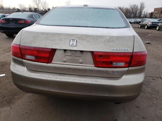 1HGCM56885A094398 - 2005 HONDA ACCORD EX TAN photo 6