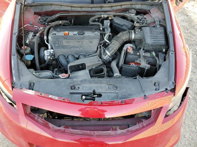 1HGCS12858A024687 - 2008 HONDA ACCORD EXL RED photo 11