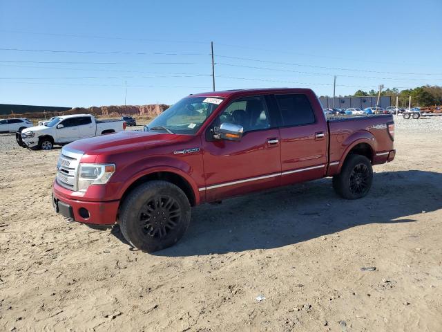 1FTFW1E62DFD54102 - 2013 FORD F150 SUPERCREW RED photo 1