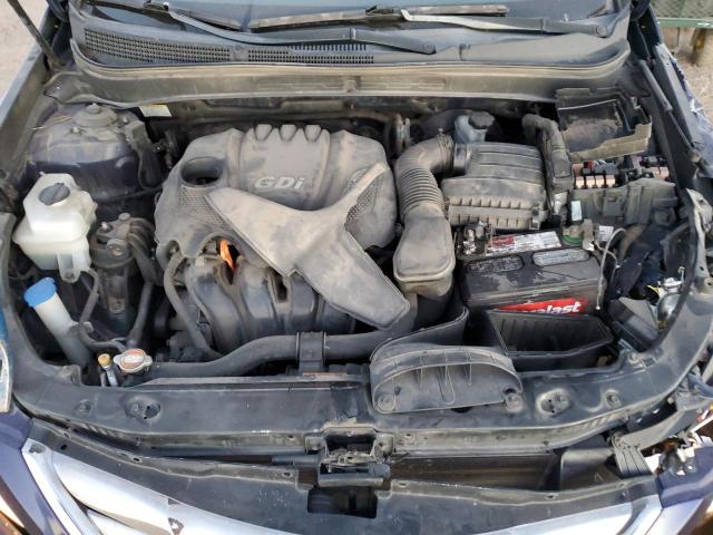 5NPEC4AC2CH360875 - 2012 HYUNDAI SONATA SE BLUE photo 11