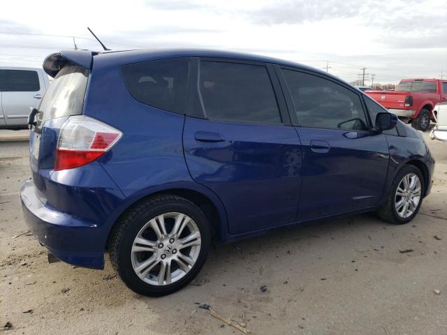 JHMGE8H30DC066953 - 2013 HONDA FIT BLUE photo 3