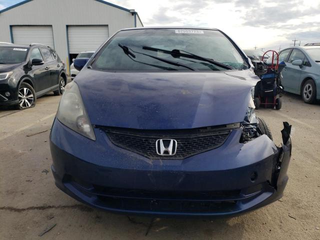 JHMGE8H30DC066953 - 2013 HONDA FIT BLUE photo 5