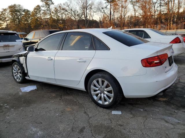 WAUBFAFL8DA171803 - 2013 AUDI A4 PREMIUM WHITE photo 2