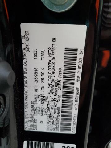 3TMCZ5AN3PM640608 - 2023 TOYOTA TACOMA DOUBLE CAB შავი ფოტო 13