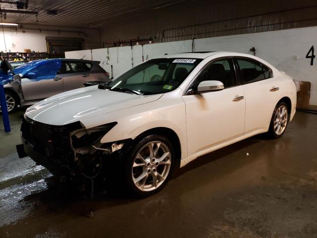 1N4AA5AP5DC822460 - 2013 NISSAN MAXIMA S WHITE photo 1