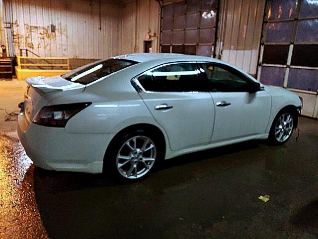 1N4AA5AP5DC822460 - 2013 NISSAN MAXIMA S WHITE photo 3