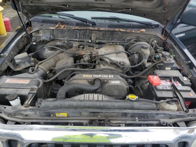 5TEGN92N21Z787015 - 2001 TOYOTA TACOMA DOUBLE CAB PRERUNNER BLACK photo 11