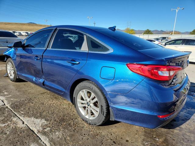 5NPE24AF0FH209485 - 2015 HYUNDAI SONATA SE BLUE photo 2