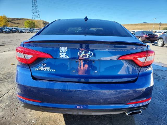 5NPE24AF0FH209485 - 2015 HYUNDAI SONATA SE BLUE photo 6