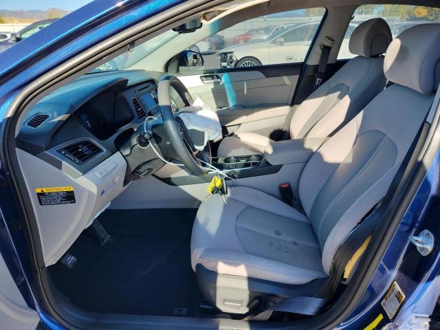 5NPE24AF0FH209485 - 2015 HYUNDAI SONATA SE BLUE photo 7